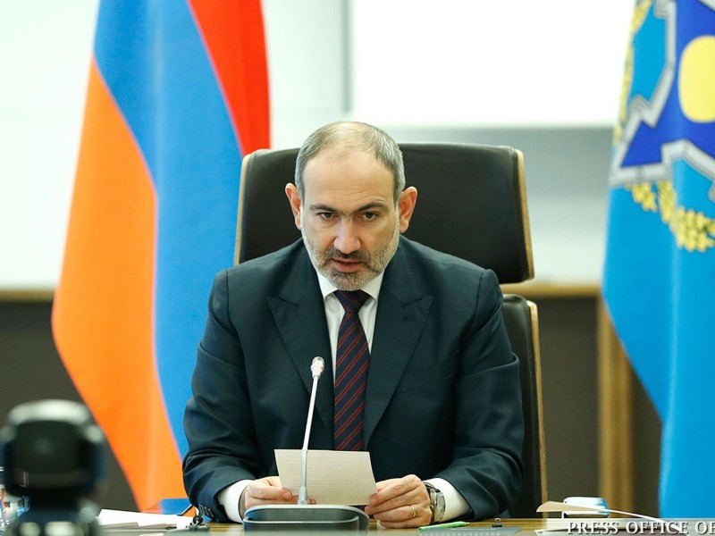 Необходимо уточнить зону ответственности ОДКБ в Армении - Никол Пашинян 