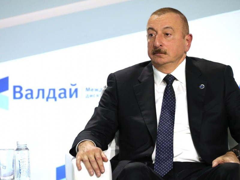 Алиев раскритиковал Совет безопасности ООН из-за ситуации с Карабахом
