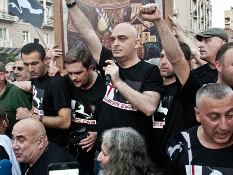 Лидер «Грузинского марша» утверждает, что «Давид Гареджи» окружен азербайджанской армией