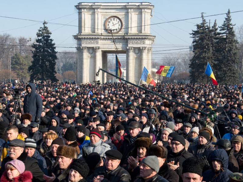 Молдавская оппозиция намерена продолжать протесты до смены власти - Шор
