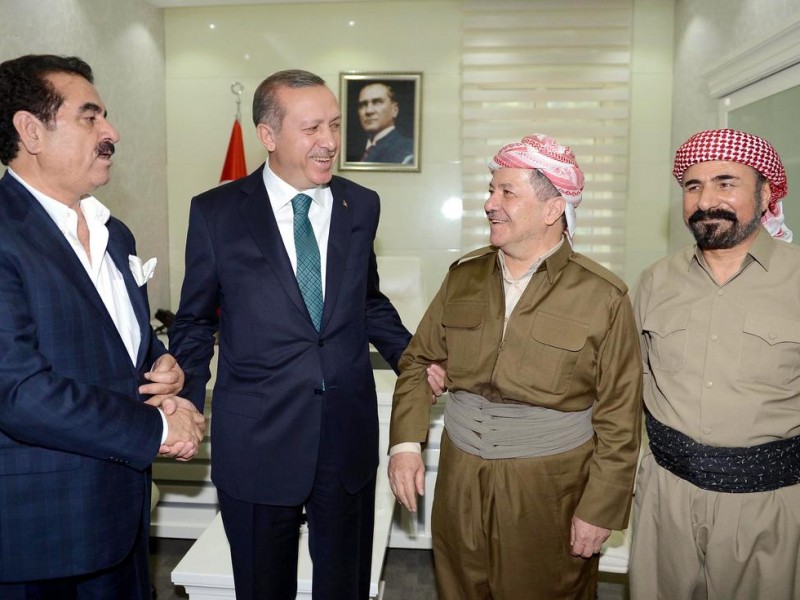 Эрдоган отказался встречаться с Барзани