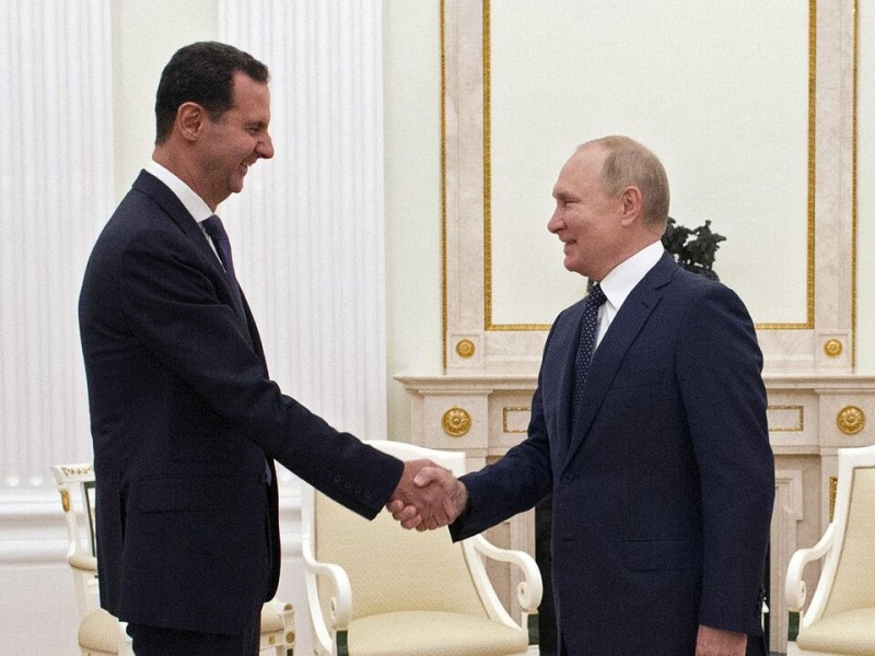 В Кремле состоялась встреча Владимира Путина и Башара Асада