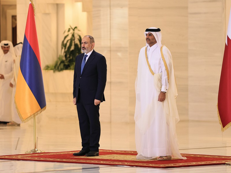 После встречи премьеров Армении и Катара был подписан ряд документов