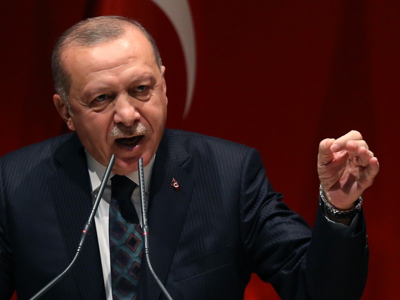 FT: Эрдоган проводит агрессивную внешнюю политику