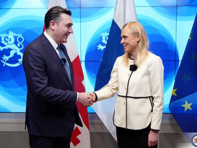 Грузия и Финляндия обсудили двустороннее сотрудничество и вопросы интеграции в ЕС