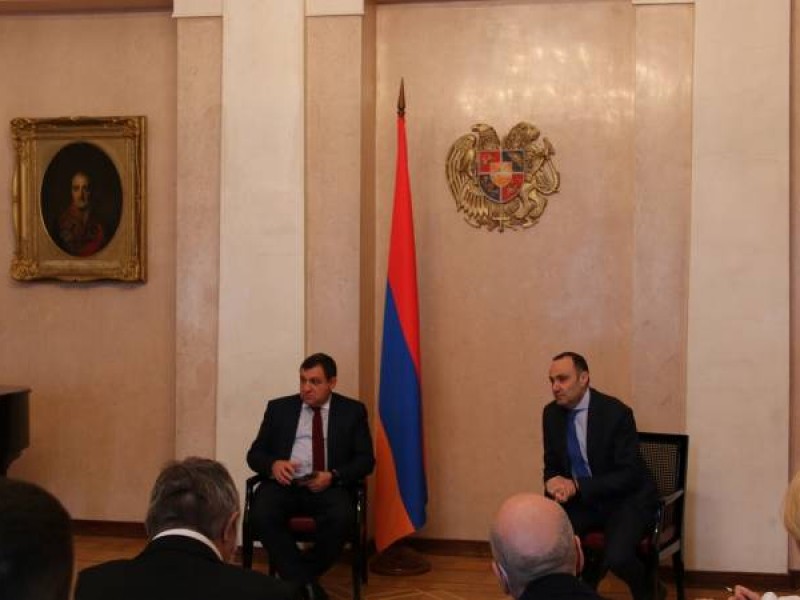 ԲԴԽ նախագահը հանդիպել է Մոսկվայում աշխատող հայ իրավաբանների հետ