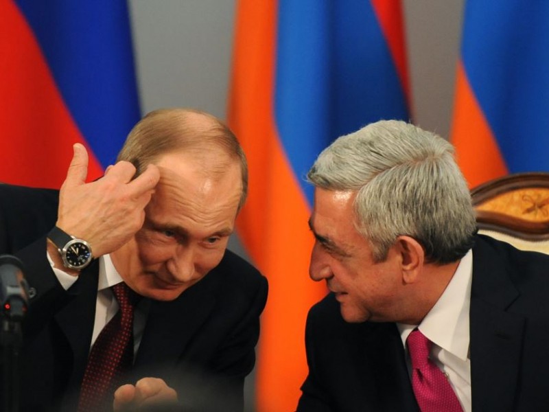 О чем будут говорить Саргсян и Путин в Москве?