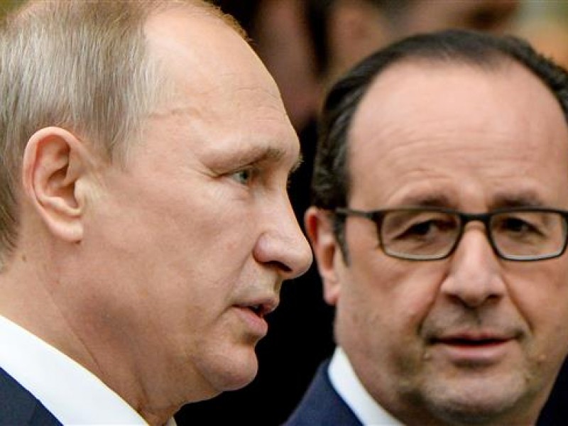 Путин и Олланд не договорились по 