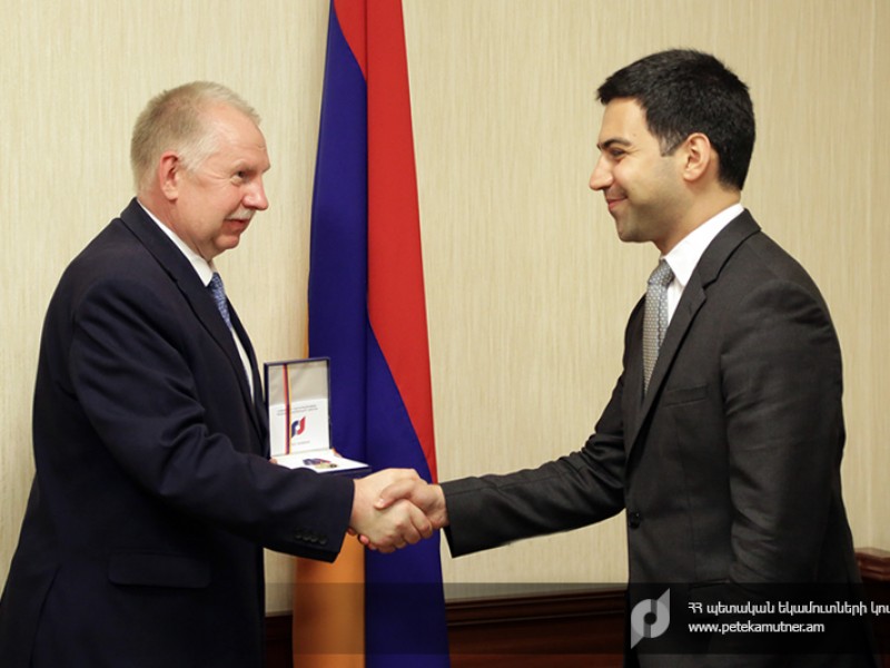 ՌԴ մաքսային ծառայության ներկայացուցիչն ավարտում է առաքելությունը Հայաստանում 