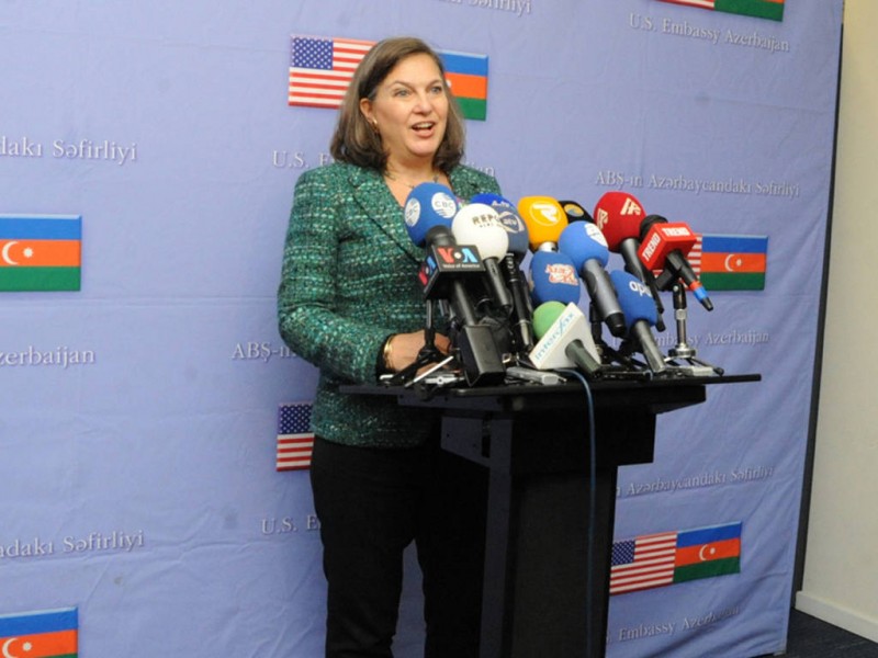 Виктория Нуланд не исключает революции в Азербайджане 