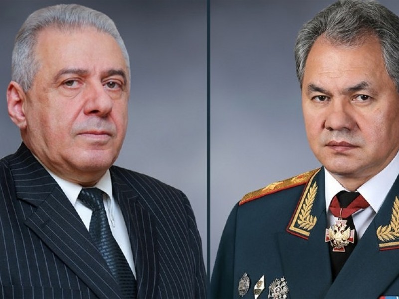 Сергей Шойгу и Вагаршак Арутюнян обсудили 