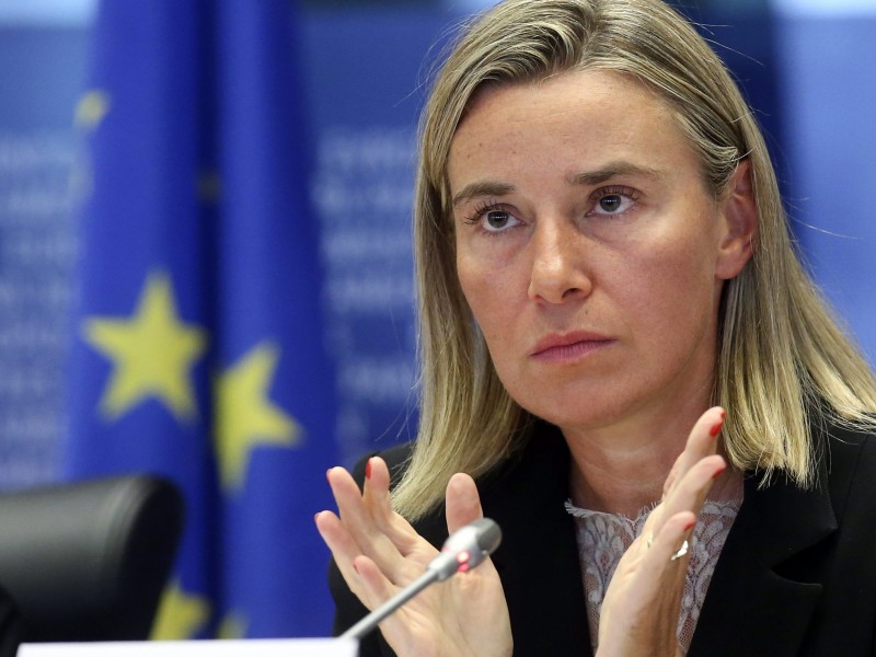 Могерини: ЕС не считает, что военный конфликт в Сирии завершен