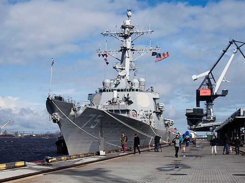Ամերիկյան USS Donald Cook ռազմանավը ժամանել է Վրաստան
