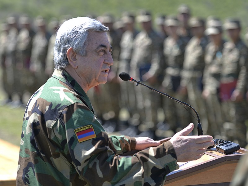 Серж Саргсян отправится в Нагорный Карабах