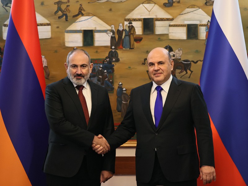 Мишустин: Товарооборот между Арменией и Россией достиг рекордных показателей