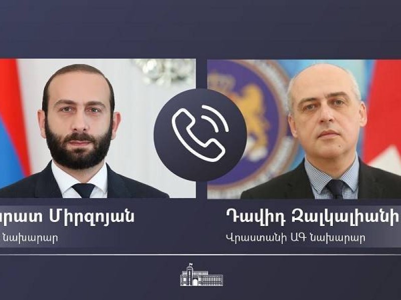 Հայաստանի և Վրաստանի ԱԳ նախարարները քննարկել են Արցախի դեմ Ադրբեջանի գործողությունները