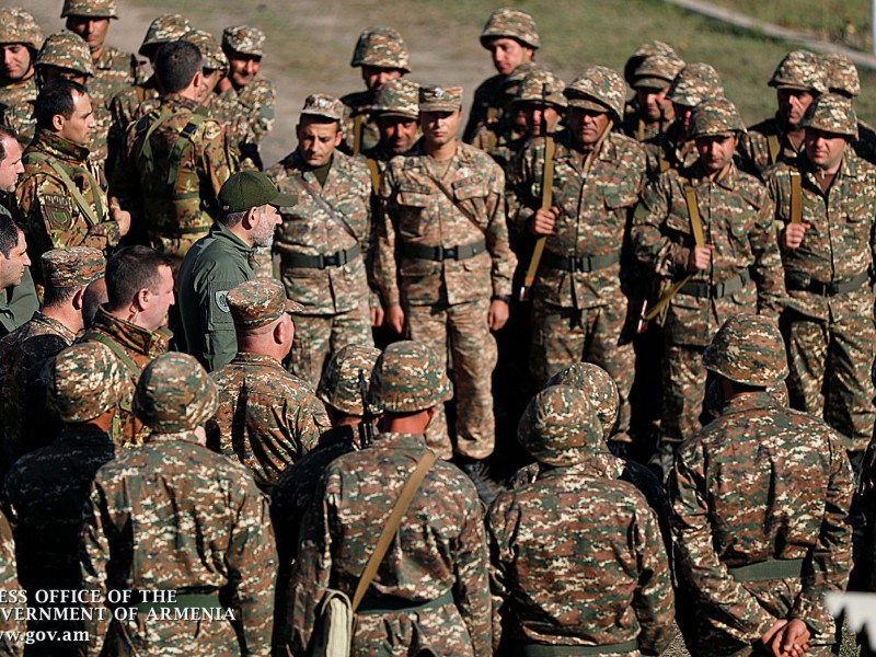 В Армении ужесточат ответственность за неявку резервистов на военные учения
