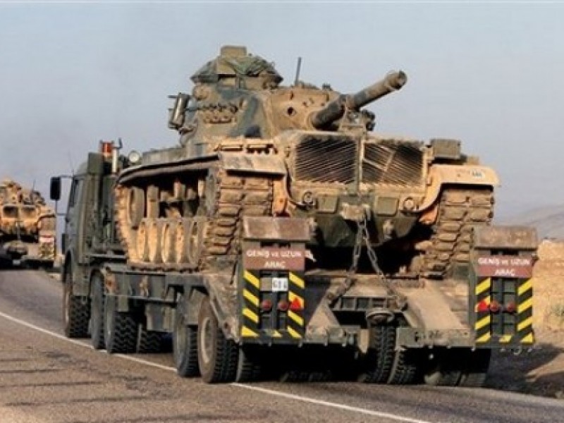 Турецкие войска вторглись в Сирию 