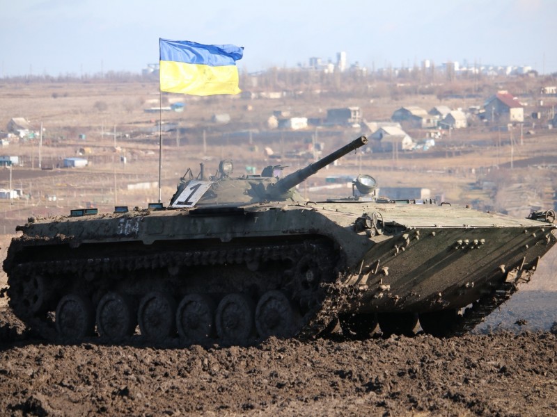 Российские пограничники уничтожили 5 украинских диверсантов и 2 БМП ВСУ 