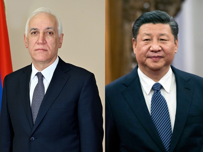 Готов приложить усилия для развития сотрудничества между Арменией и Китаем - президент РА