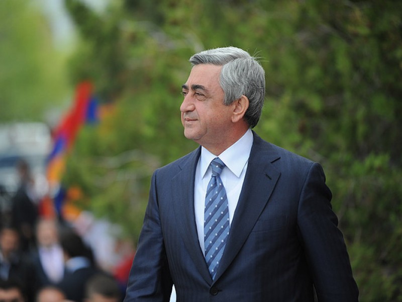 Президент Армении отправился в Брюссель 