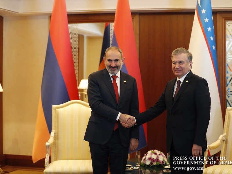 Փաշինյանը հույս ունի, որ ՀՀ և Ուզբեկստանի փոխհարաբերությունները կշարունակեն զարգանալ