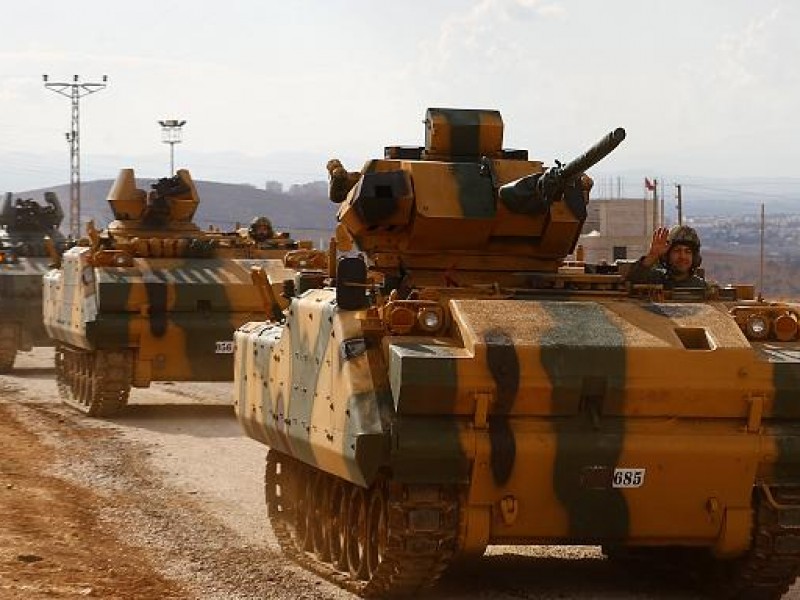 Турецкая армия при поддержке боевиков «Тахрир аль-Шам» вторглась в Идлиб
