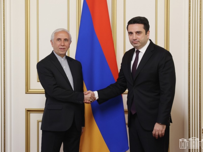 Ален Симонян - послу Ирана: ИРИ была и остается для Армении особым партнером