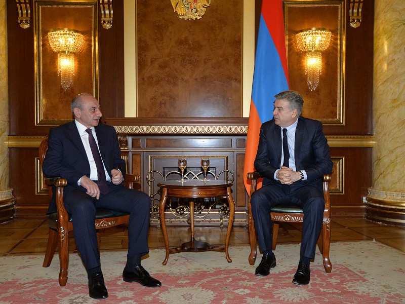 Կարեն Կարապետյանն ու Բակո Սահակայանը քննարկել են Հայաստանի ներքաղաքական իրավիճակը