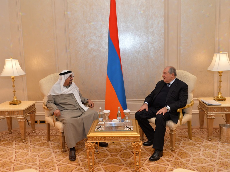 Армен Саркисян провел встречу с президентом “ROTANA HOTEL MANAGEMENT CORPORATION”
