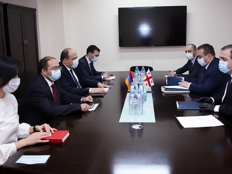 Заместители глав МИД Армении и Грузии провели политические консультации