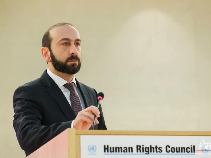 Арарат Мирзоян выступит на 55-м заседании Совета по правам человека ООН
