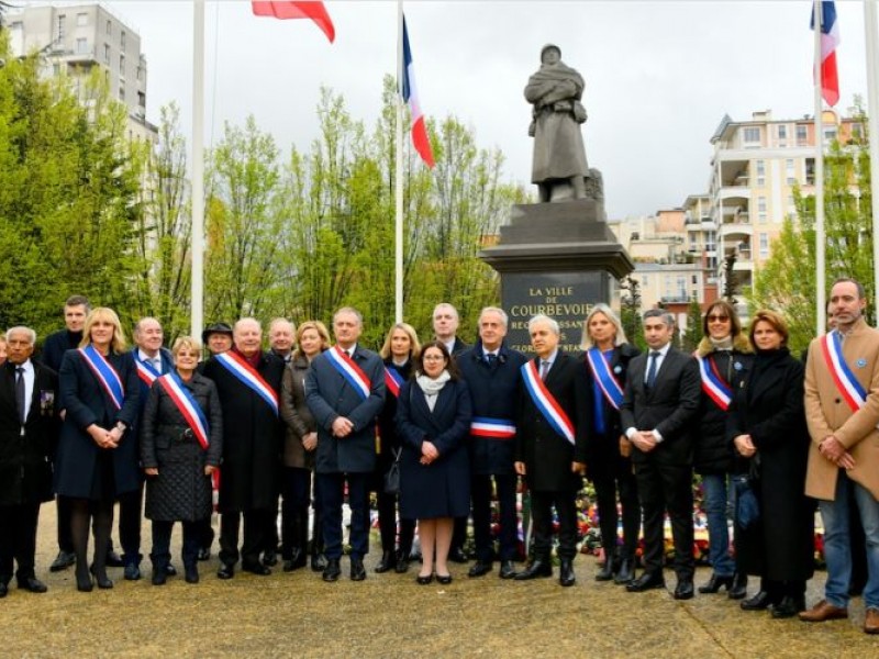 Во французском городе Курбевуа установят в следующем году памятник жертвам Геноцида армян