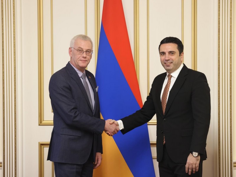 Ален Симонян призвал западные страны помочь укрепить устойчивость армянской демократии 