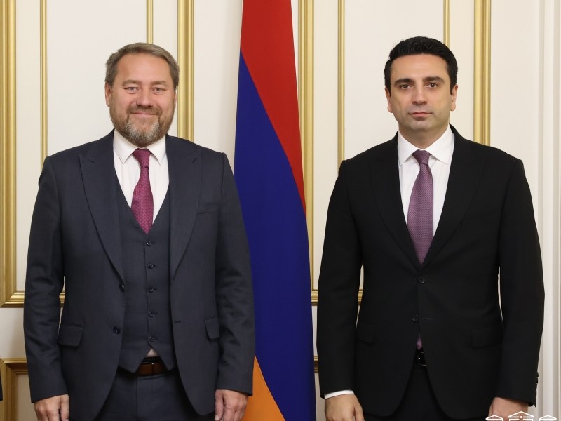 Симонян и Бельский обсудили вопросы армяно-российского парламентского сотрудничества