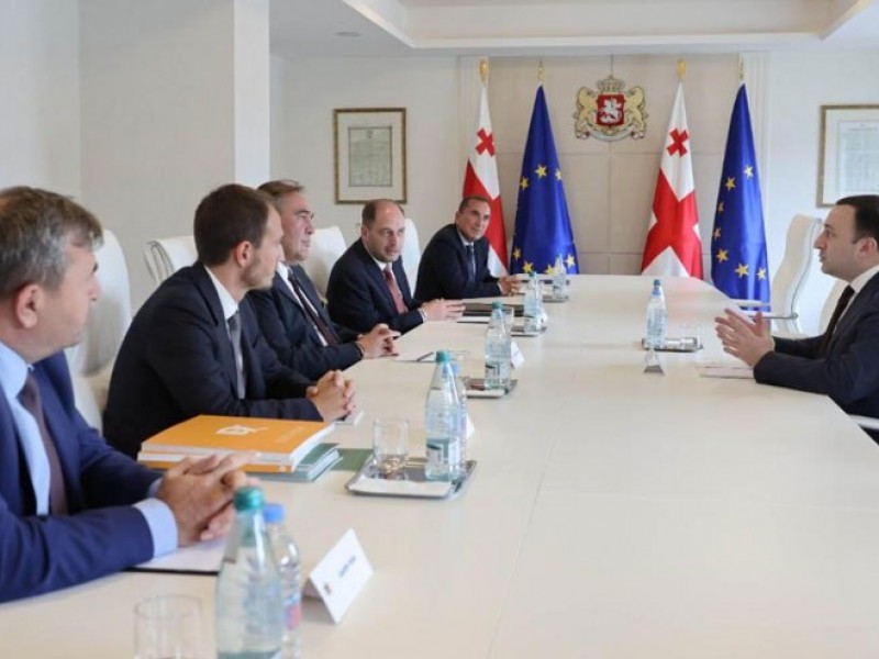Премьер Грузии встретился с близким к Эрдогану турецким инвестором