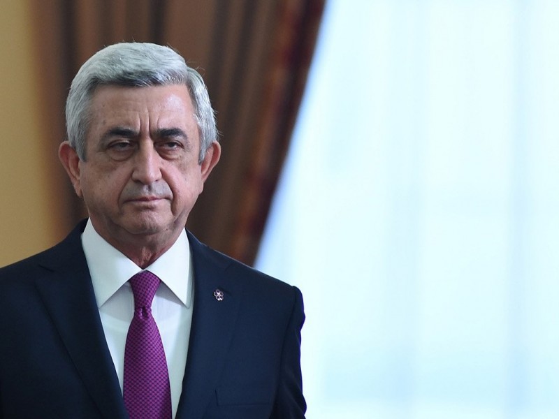 На имущество экс-президента Армении Сержа Саргсяна наложен арест