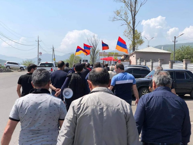 Իջևանից մեկնարկեց քաղաքացիների երթը դեպի Երևան
