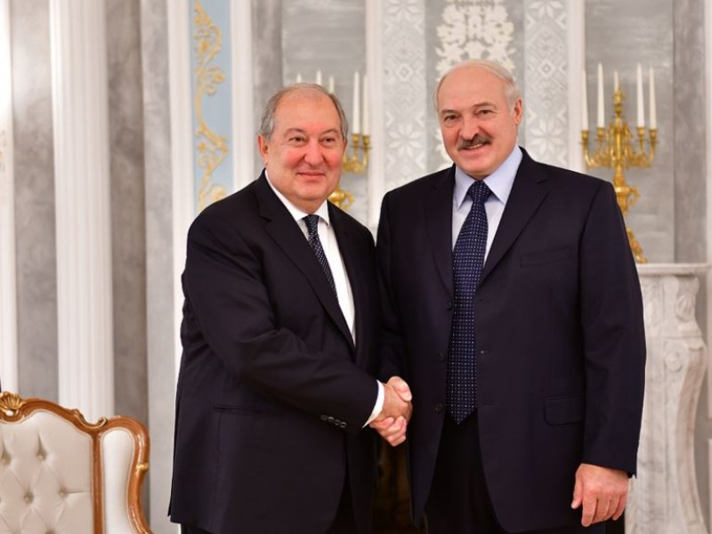 Армен Саркисян: Хотел бы видеть Александра Лукашенко своим гостем в Армении 