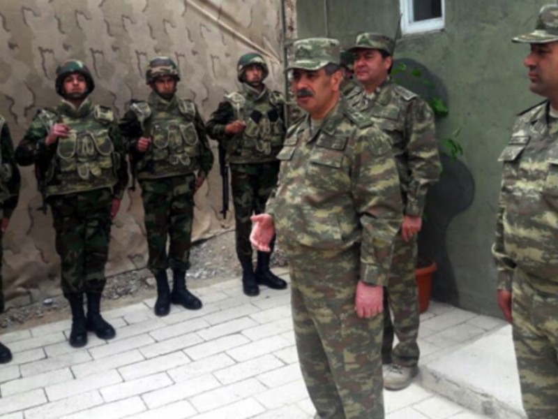 Гасанов прибыл в Нахичеван для наблюдения за азербайджано-турецкими учениями 
