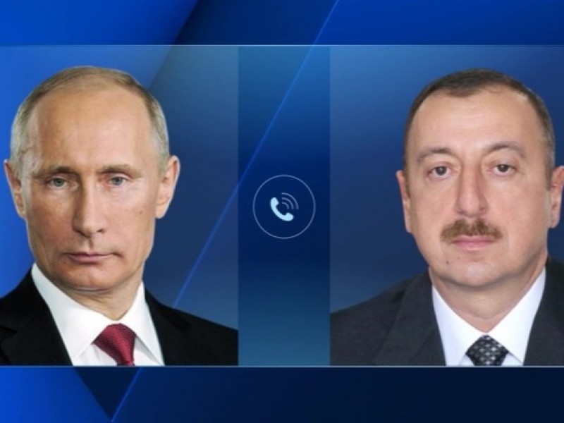 Состоялся телефонный разговор Владимира Путина с Ильхамом Алиевым