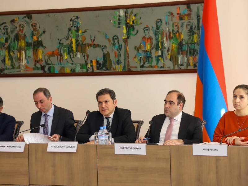 Состоялось первое заседание армяно-американского стратегического диалога