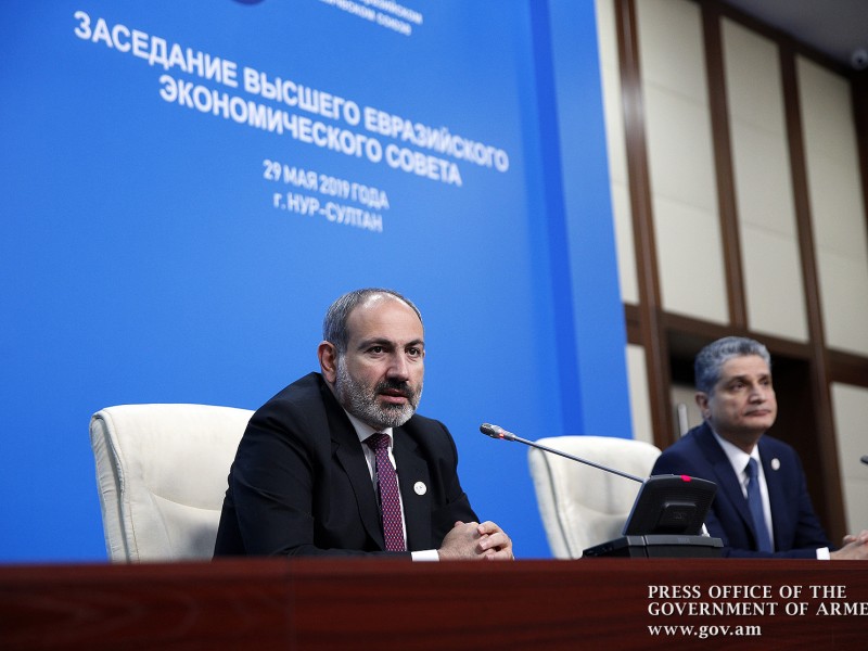 Для Армении очень важно расширение внешнеэкономических связей ЕАЭС - Пашинян