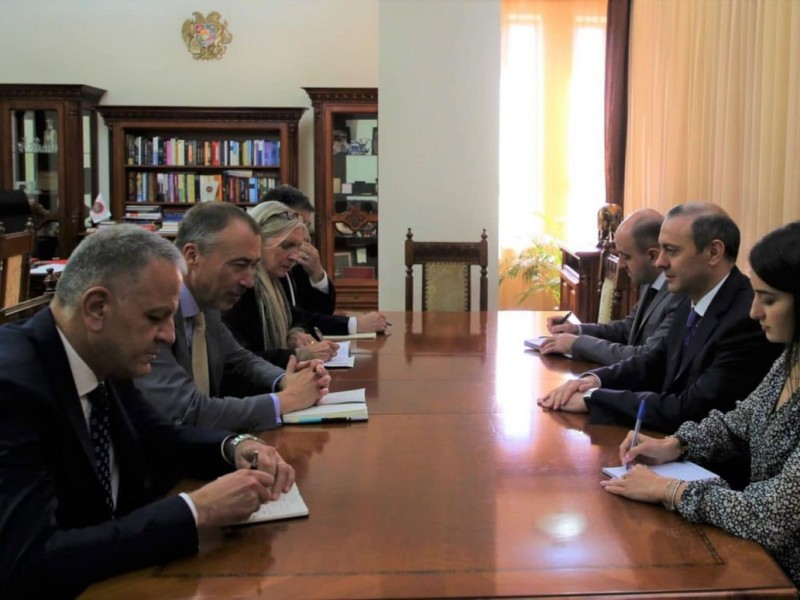 Тойво Клаар уже в Ереване, его принял секретарь Совбеза Армении 