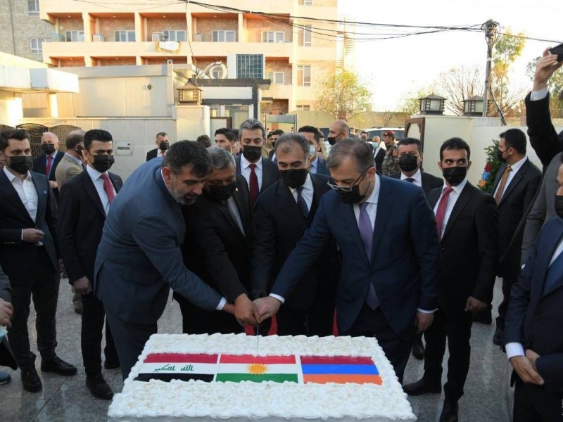 В Эрбиле открылось генеральное консульство Армении