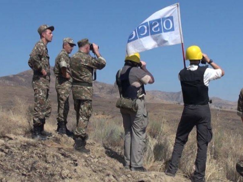 ОБСЕ провела плановый мониторинг режима прекращения огня на границе Арцаха и Азербайджана
