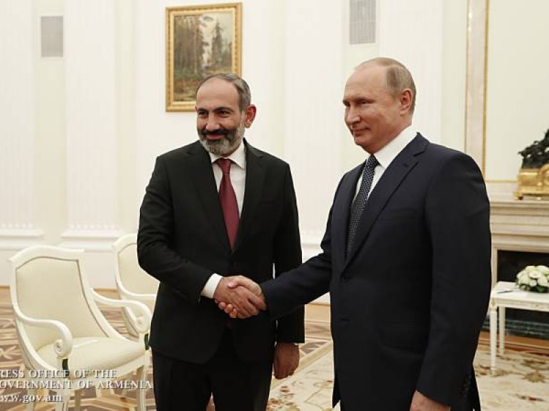 В Москве стартовала встреча Никола Пашиняна с Владимиром Путиным