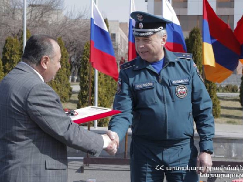 ՌԴ ԱԻՆ-ը ՀՀ-ին հումանիտար օգնություն է փոխանցել