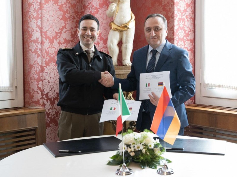 В Риме обсудили перспективы развития сотрудничества Армения-Италия в сфере обороны