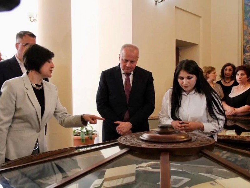 В Национальной библиотеке открылась выставка «Александр Грибоедов: путь на Кавказ»